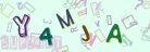 This is a captcha-picture. It is used to prevent mass-access by robots. (see: www.captcha.net)
