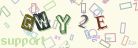 This is a captcha-picture. It is used to prevent mass-access by robots. (see: www.captcha.net)