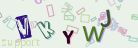 This is a captcha-picture. It is used to prevent mass-access by robots. (see: www.captcha.net)