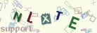 This is a captcha-picture. It is used to prevent mass-access by robots. (see: www.captcha.net)