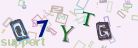 This is a captcha-picture. It is used to prevent mass-access by robots. (see: www.captcha.net)