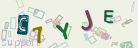 This is a captcha-picture. It is used to prevent mass-access by robots. (see: www.captcha.net)