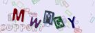 This is a captcha-picture. It is used to prevent mass-access by robots. (see: www.captcha.net)
