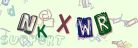 This is a captcha-picture. It is used to prevent mass-access by robots. (see: www.captcha.net)