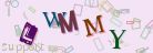 This is a captcha-picture. It is used to prevent mass-access by robots. (see: www.captcha.net)