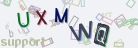 This is a captcha-picture. It is used to prevent mass-access by robots. (see: www.captcha.net)